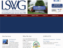 Tablet Screenshot of lswgcpa.com
